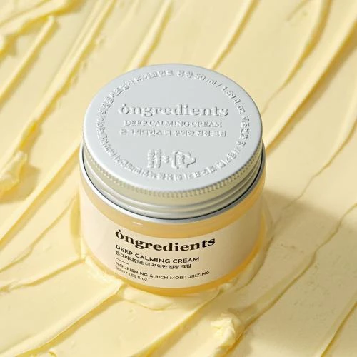 Ongredients Deep Calming Cream – Cremă de față calmantă și regenerantă cu Centella Asiatica și ceramide, 50 ml