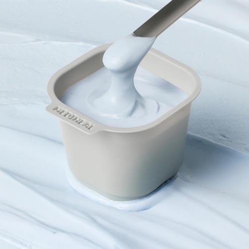 MEDIHEAL Derma Modeling Pack Hyaluronate Moisture - masca de fata formulata cu acid hialuronic si pantenol, care contribuie la hidratarea pielii si la metinerea apei in piele - 28 gr + 2 ml