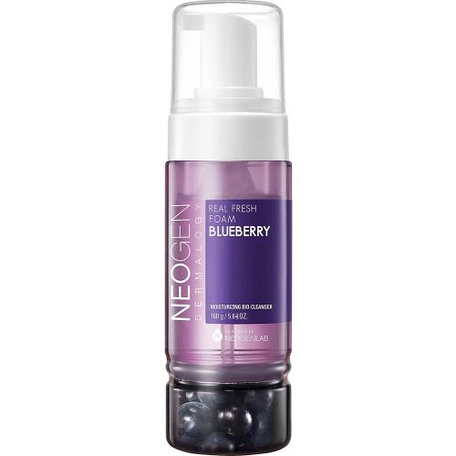 NEOGEN Dermalogy Real Fresh Foam, 160 gr - Spuma de curatare formulata cu apa de afine si extract de seminte de moringa, care contribuie la indepartarea impuritatilor si la mentinerea confortului cutanat
