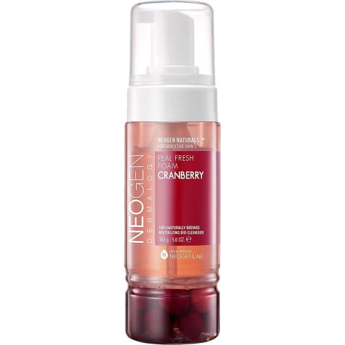 Dermalogy Real Fresh Foam Spuma de curatare cu extract de merisoare 160 gr
