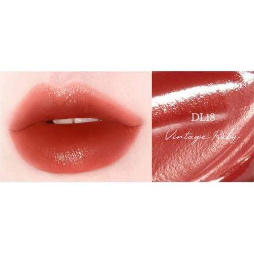 BLACK ROUGE Double Layer Over Velvet Ruj lichid DL18 Vintage Ruby - culoare intensa si hidratare de durata, 4.5g