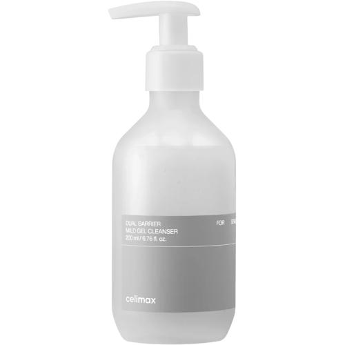 CELIMAX Dual Barrier Mild Gel Cleanser 200 ml - gel de curatare formulat cu ceramide si colesterol, care contribuie la curatarea pielii fara a afecta bariera pielii si la metinerea nivelului optim de hidratare