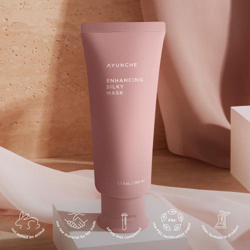 AYUNCHE Enhancing Silky Mask masca de par - descurcare si netezire, 200 ml