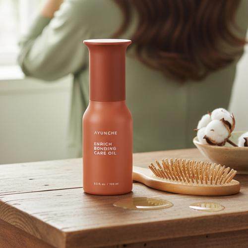 AYUNCHE Enrich Bonding Care Oil ulei de par - netezire si stralucire, 100 ml