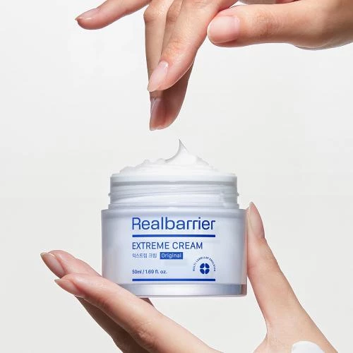 REAL BARRIER Extreme Renewal Crema pentru fata Ultra-Hidratanta - Reparare Bariera si Hidratare Intensa 72H, 50 ml