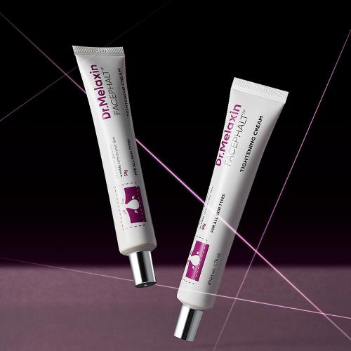 Dr. Melaxin Facephalt Tightening Cream - crema de fata formulata cu tehnologia patentata Pore-Laser, calamina, acid polilactic si colagen hidrolizat, care contribuie la imbunatatirea aspectului porilor dilatati si la mentinerea fermitatii - 50 g