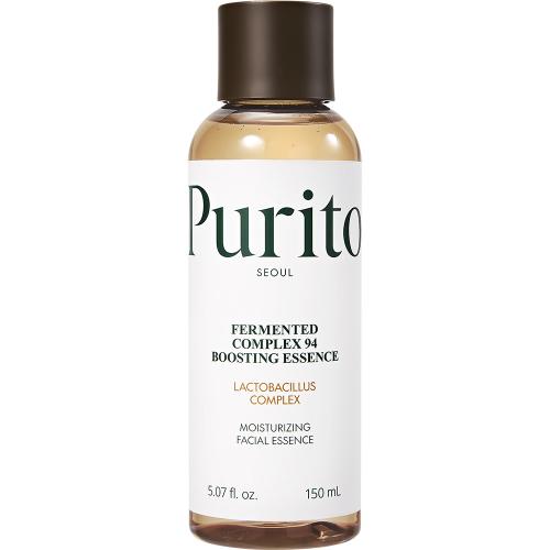PURITO Fermented Complex Essence Toner - Esenta tonica iluminatoare cu Niacinamida si Adenozina pentru hidratare intensa si stralucire, 150 ml