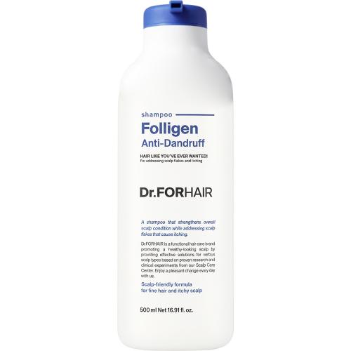 Dr. FORHAIR Folligen Anti-Dandruff Shampoo sampon - revitalizare si rezistenta, 500 ml
