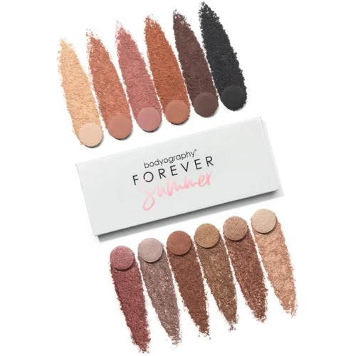 Forever Summer Fard de pleoape paleta 12 nuante