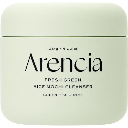 ARENCIA Fresh Green Rice Mochi Cleanser, 120 gr - balsam de curatare formulat cu pudra de orez si extract de ceai verde, care contribuie la curatarea porilor si la indepartarea excesului de sebum