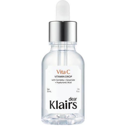 Dear Klairs Vita C Vitamin Drop Ser Facial Revitalizant cu Vitamina C - Luminozitate si Protectie Antioxidanta, 35 ml