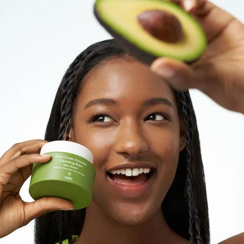 PURITO From Green Avocado Balsam Demachiant pentru Fata - Curatare Delicata si Hidratare Intensa, 100 ml