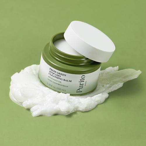 PURITO From Green Avocado Balsam Demachiant pentru Fata - Curatare Delicata si Hidratare Intensa, 100 ml