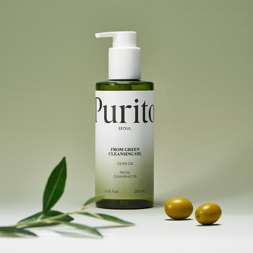 PURITO From Green Ulei de Curatare Calmanta - Demachiant Hidratant si Antioxidant, 200 ml