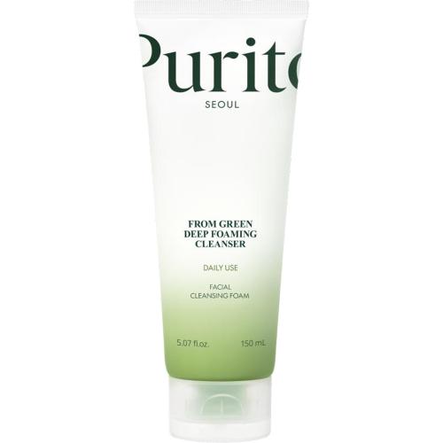PURITO From Green Spuma de Curatare pentru Fata 150 ml - Curatare Delicata si Hidratare Optima, pH Echilibrat 5.5, pentru Ten Sensibil
