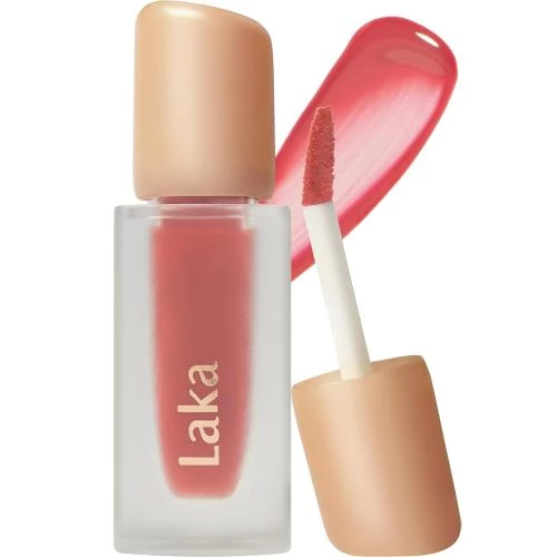 LAKA Fruity Glam Tint nuantator pentru buze 101 Joyful - hidratare si rezistenta, 4.5 gr