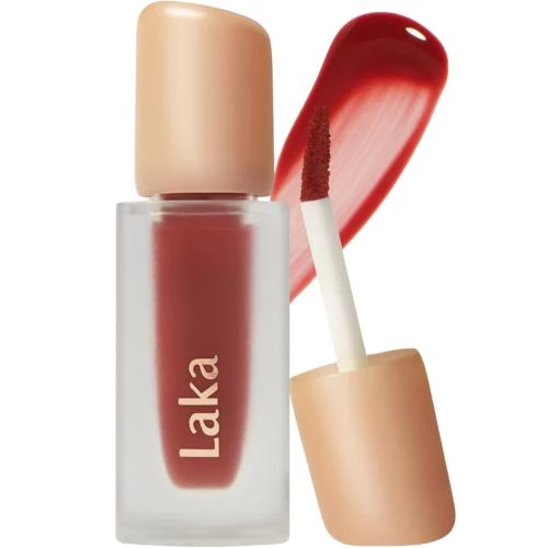 LAKA Fruity Glam Tint Nuantator pentru buze 104 Cherry - hidratare si rezistenta, 4.5 gr