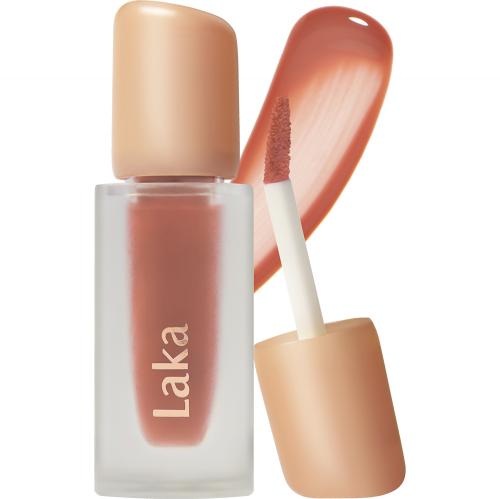 LAKA Fruity Glam Tint - nuantator pentru buze formulat cu sucuri de fructe si vitamine, care contribuie la hidratarea buzelor si la metinerea buzelor moi si hidratate - 4.5 gr - 107 Sugar