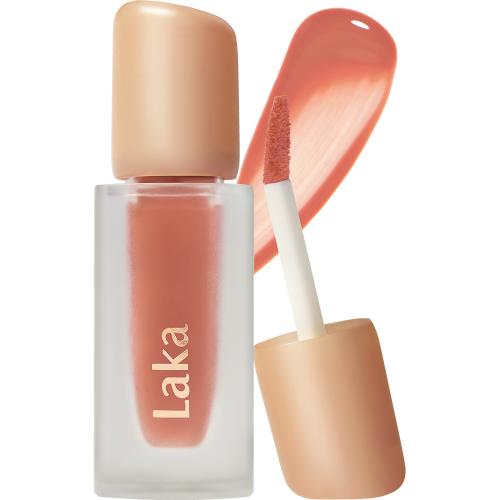 LAKA Fruity Glam Tint - nuantator pentru buze formulat cu sucuri de fructe si vitamine, care contribuie la hidratarea buzelor si la metinerea confortului - 4.5 gr - 125 Mango