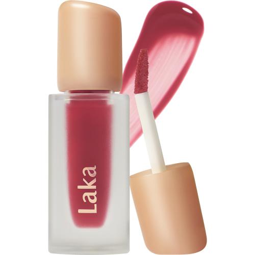 LAKA Fruity Glam Tint - nuantator pentru buze formulat cu sucuri de fructe si vitamine, care contribuie la hidratarea buzelor si la metinerea confortului - 4.5 gr - 128 Like