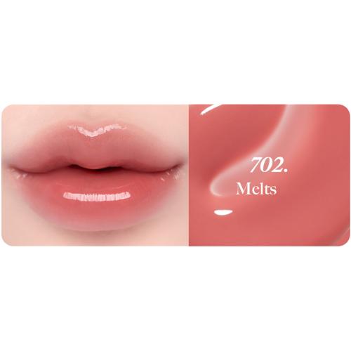 LAKA Fruity Lip Glotioner - luciu de buze formulat cu ulei din seminte de zmeura si mentol, care contribuie la hidratarea buzelor si la metinerea confortului - 10 ml - 702 Melts