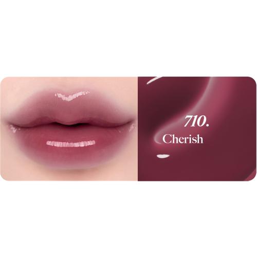 LAKA Fruity Lip Glotioner - luciu de buze formulat cu Lip Peptide Complex si ulei din seminte de zmeura, care contribuie la hidratarea buzelor si la metinerea confortului - 10 ml - 710 Cherish