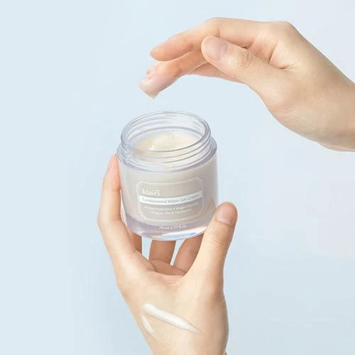 Dear Klairs Fundamental Crema Gel Hidratanta pentru Fata Jeju Green - Hidratare Profunda si Revigoranta cu Apa de Ceai Verde, 70 ml
