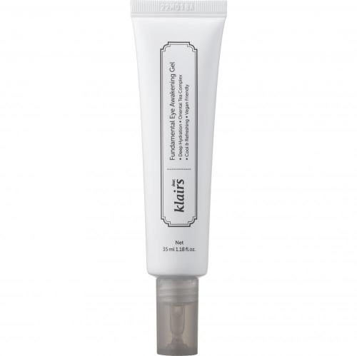 Dear Klairs Fundamental Gel pentru ochi - hidratant si tonifiant cu cafeina pentru cearcane, 35 ml
