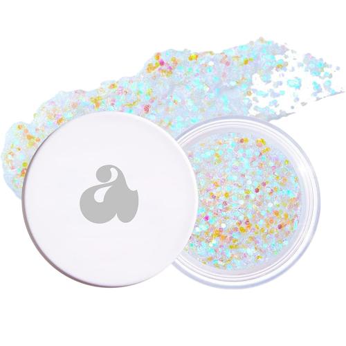 UNLEASHIA Get Loose Glitter Gel Mini Fard de pleoape No.1 Aurora Catcher - stralucire si rezistenta, 4 gr