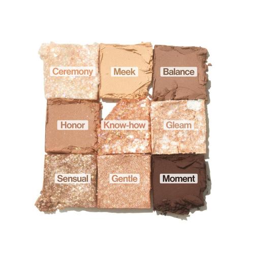 UNLEASHIA Glitterpedia Eye Palette fard de pleoape No. 2 All of Brown - luminozitate si rezistenta, 6.6 gr