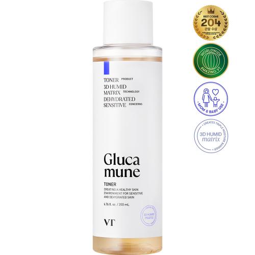 VT COSMETICS Glucamune Toner Toner de fata - hidratare si calmare, 200 ml