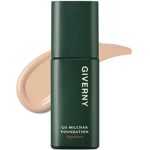 GIVERNY Go Milchak Fond de ten 21 Light Beige - Acoperire si Protectie UV cu finisaj radiant, 30ml