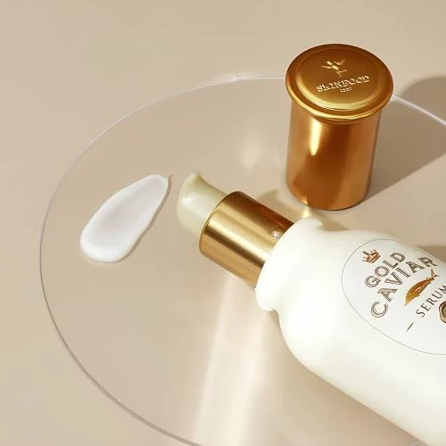 SKINFOOD Gold Caviar EX Ser de fata cu caviar si aur - hidratare intensa si reducerea ridurilor, 50 ml