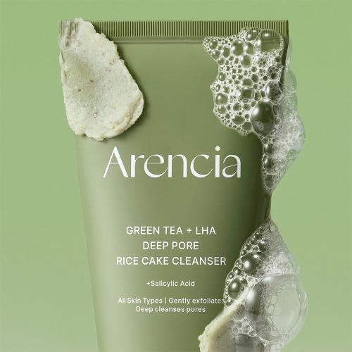 Green Tea + LHA Deep Pore Rice Cake Cleanser Balsam de curatare 150 gr