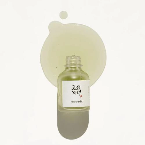 BEAUTY OF JOSEON Green Relief Ser pentru fata - Calmarea pielii iritate si hidratare intensa cu ceai verde si panthenol, 30 ml