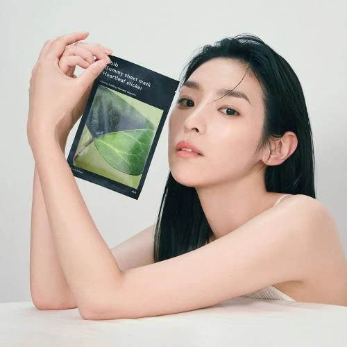 ABIB Gummy Sheet Mask Masca de Fata Heartleaf - Hidratare si Calmare Intensa, 27 ml