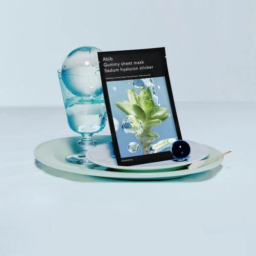 ABIB Gummy Sheet Mask Hyaluron Sticker Masca de fata - racorire si hidratare, 27 ml
