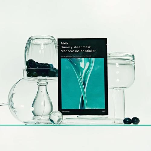 ABIB Gummy Sheet Mask Masca de fata hidratanta Madecassoside - Hidratare si reparare intensiva, 27 ml