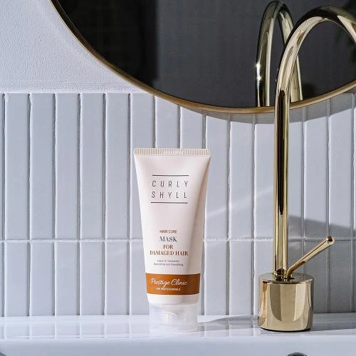 CURLY SHYLL Hair Cure Masca Reparatoare pentru Par Deteriorat 40 ml - Hidratare Intensa si Protectie Termica, 40 ml