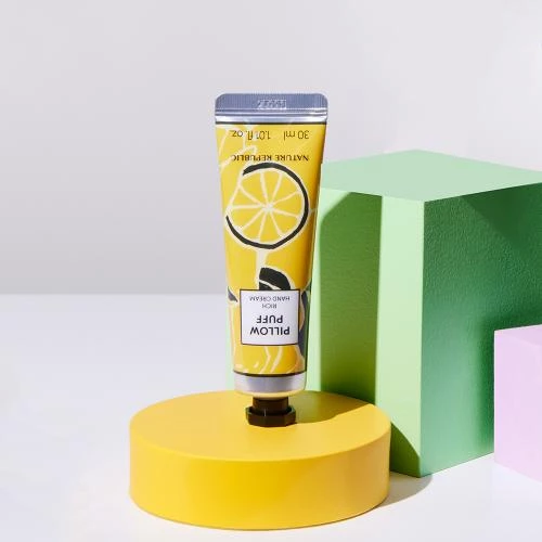 Nature Republic Hand and Nature Pillow Puff – Cremă de mâini hidratantă 30 ml