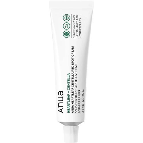 ANUA Heartleaf Centella Red Spot, 30 gr - Crema de fata formulata cu Centella Asiatica si pantenol, care contribuie la calmarea zonelor sensibilizate si la mentinerea barierei cutanate