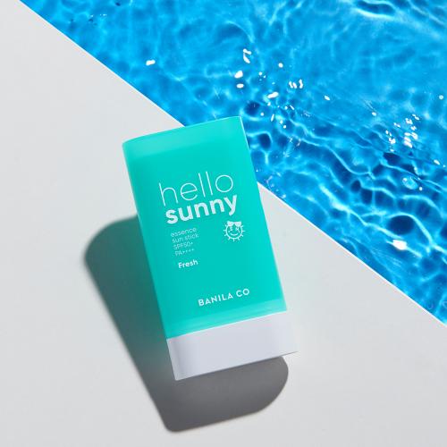 BANILA CO Hello Sunny Fresh - stick pentru fata formulat cu extract de menta si SPF 50+, care contribuie la protectia pielii impotriva razelor UVA si UVB si la metinerea hidratarii - 19 gr