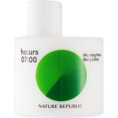 Nature Republic Ho:urs Morning Moss – Loțiune de Corp Hidratantă și Revitalizantă, 200 ml