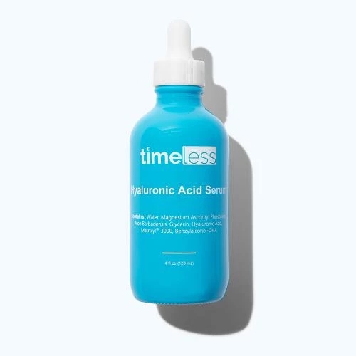 Timeless Skin Care Radiance Boost Ser de fata cu acid hialuronic si vitamina C - hidratare intensa si efect iluminator, 120 ml