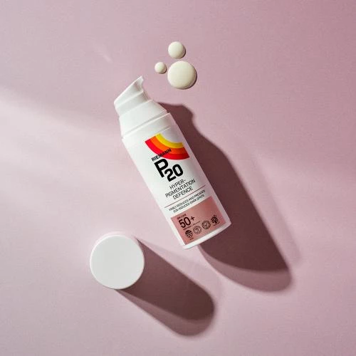 RIEMANN P20 Hyperpigmentation Defense Crema pentru Fata SPF 50 - Protectie UV si Reducerea Petelor Solare, 50 gr