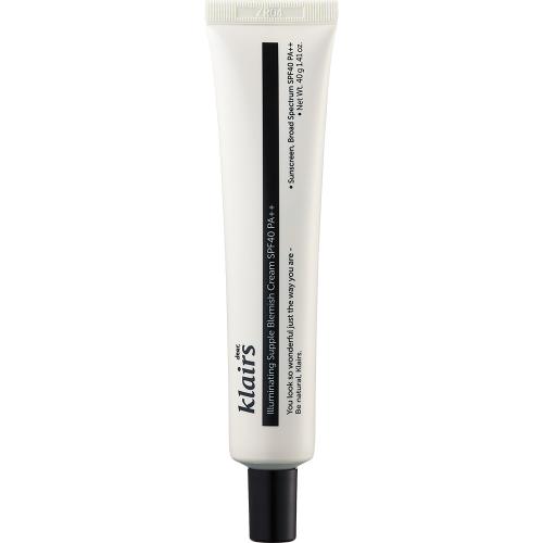 Dear Klairs Illuminating Supple Crema BB Uniformizanta SPF 40 Natural Beige - Hidratare Intensa si Protectie UV, 40ml