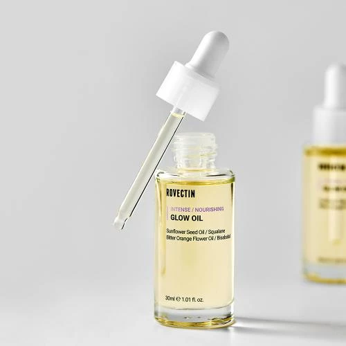 ROVECTIN Intense Glow Ulei de Fata Hidratant Neroli - Hidratare Intensa si Stralucire Naturala, 30 ml