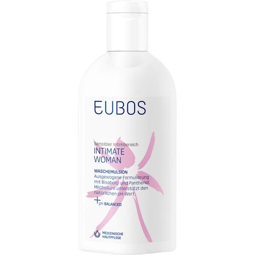EUBOS Intimate Woman Washing Emulsion gel - curatare si hidratare, 200 ml