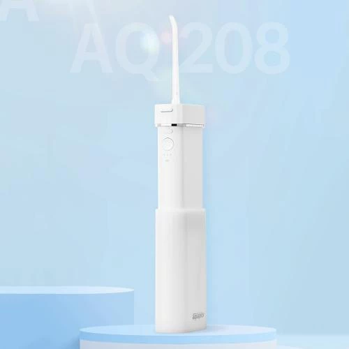 Aquapick AQ-208 Irigator Bucal Profesional Portabil – Duș Bucal Alb pentru Îngrijire Orală Mobilă, culoare alb