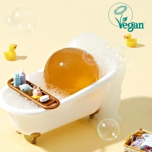 Ongredients Jeju Cica Cleansing Ball – Bilă de curățare cu extract de Centella Asiatica din Jeju, 110 g